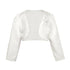 White Long Sleeves Bolero Jacket - Priority Shipping Jackets & Coats Little Palace Store
